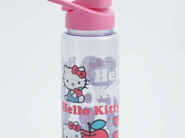 garrafa de água da hello kitty