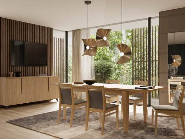 Sala de jantar moderna