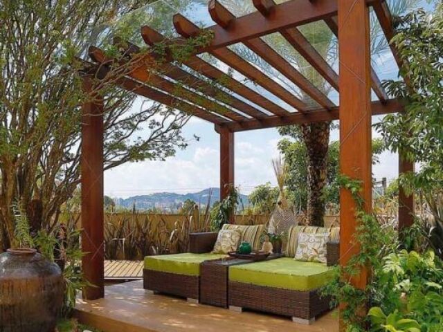Jardim moderno