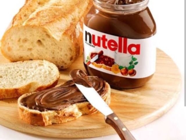 Pão com Nutella