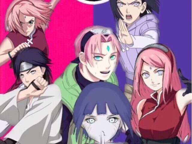 Os 4 filhos da Sakura e Hinata