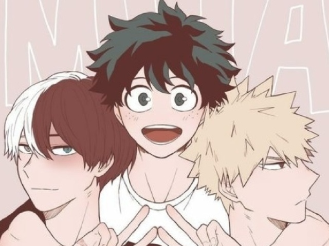 Shoto Todoroki
Izuku Midoria
Katsuki Bakugou