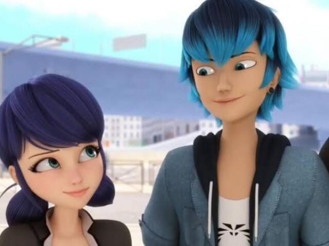 Está namorando a Marinette de novo