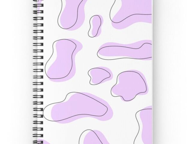 caderno roxo