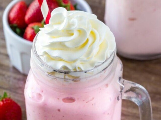 Milkshake de morango