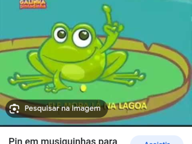 O sapo não lava o pé