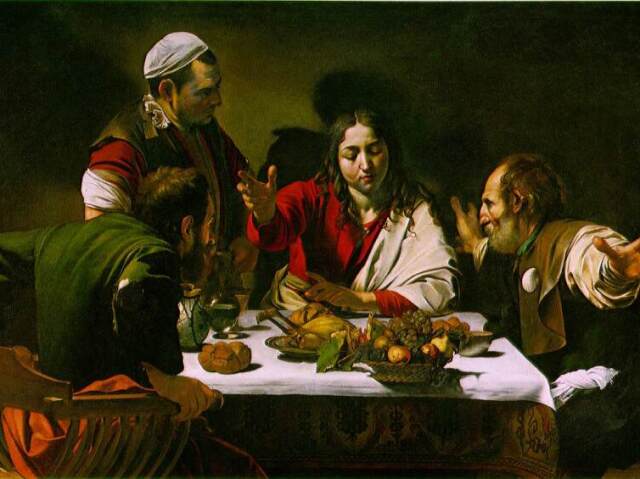 A Ceia de Emaús (de Caravaggio)