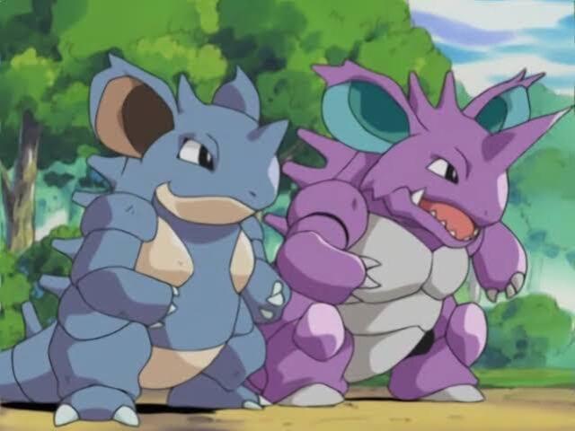 Nidoqueen e 
Nidoking