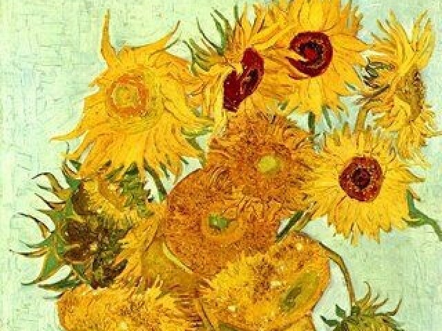 Girassóis de van gogh