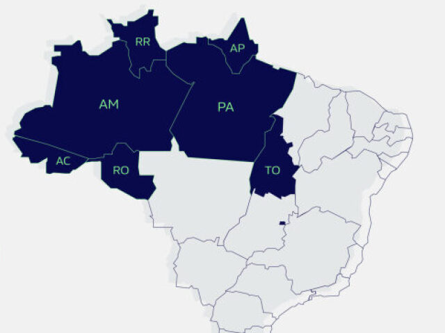 A participação do estado de Tocantins, papel caiu de 22,3%, no biênio 2004-07, para 12,5%, em 2012-2013.