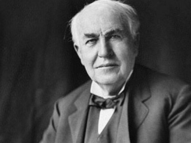 Thomas Edison
O inventor Thomas não inventou apenas o papel. Ele registrou 2.332 patentes. Inventou o cinematógrafo, o gramofone, o cinescópio, o ditafone.