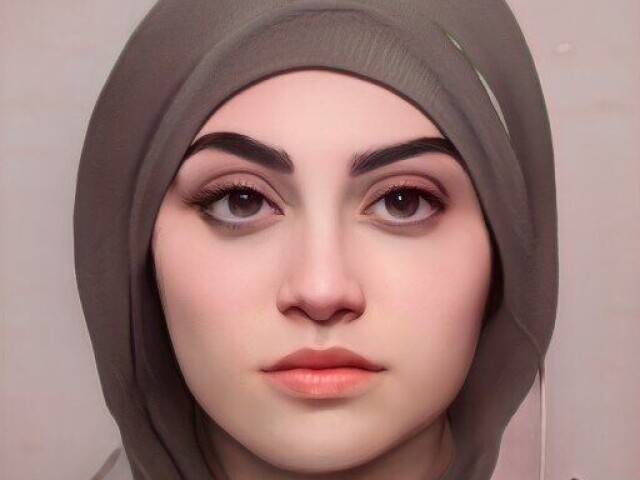 Khadija (خديجة), 25 anos, cursando pedagogia, tem origem árabe e fala fluentemente o português, o espanhol e o inglês. É muito simpática e adora trabalhar.