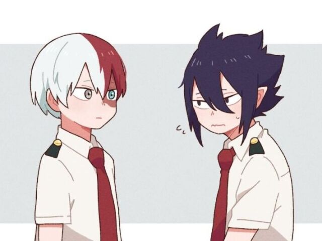 todoroki e sasuke da shoppe um lindo casal kklklklklk