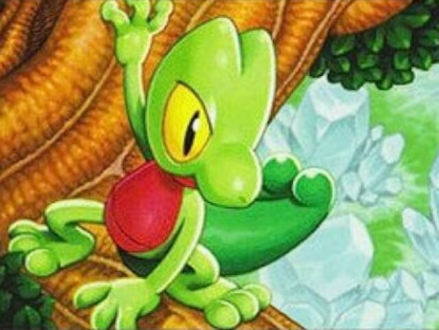 Treecko-Tipo folha