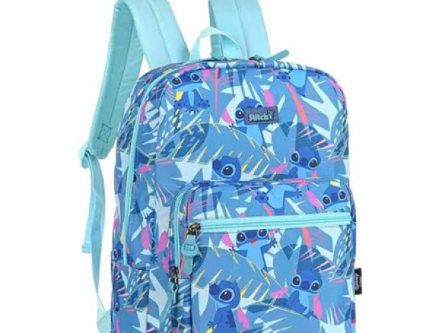 Se alguém não escolher essa mochila você não gosta do stitch 😡