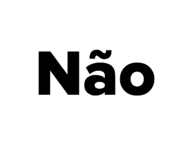 Não