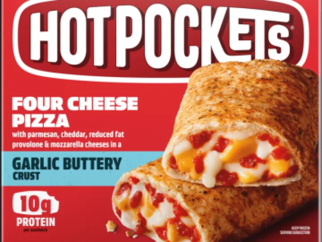 Isso parece algo tóxico não comestível hot pocketS no plural