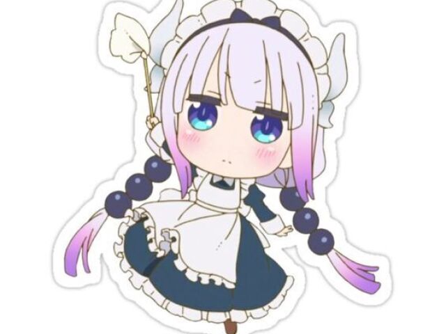 nenhum não escolhi maid dragon