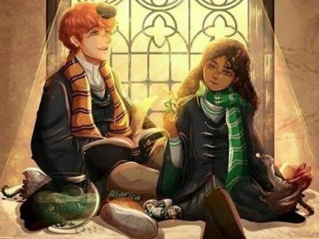 Leta Lestrange e Newt Scamander