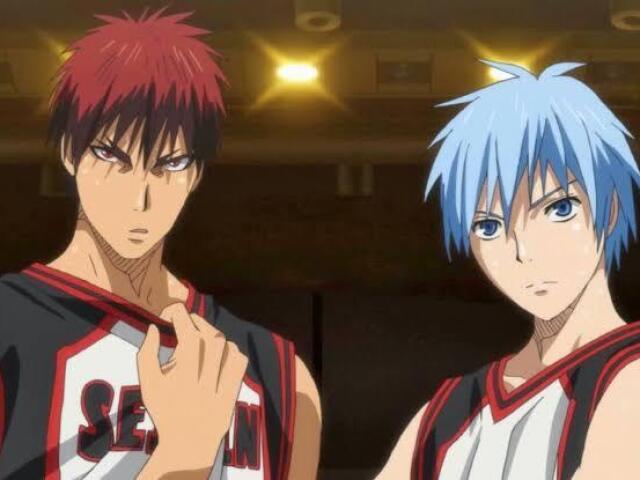 A dupla dinâmica, Kagami Taiga e Kuroko Tetsuya!