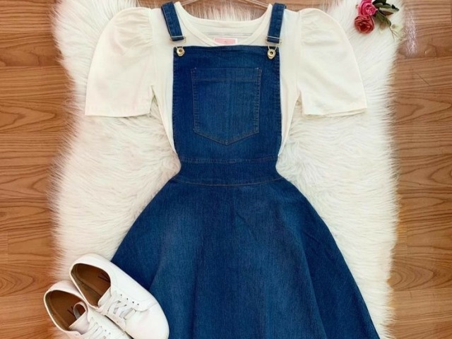 Vestido jeans .