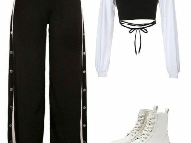 Branco com preto