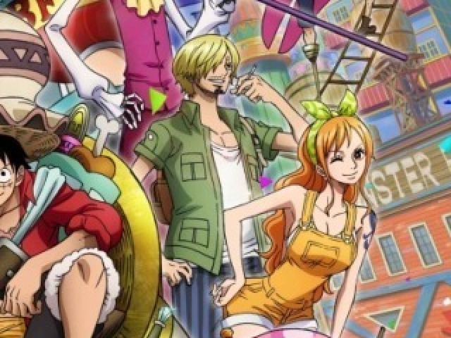 sanji e nami e zoro