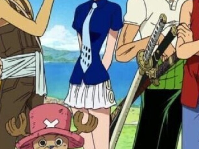 nami zoro e chopper