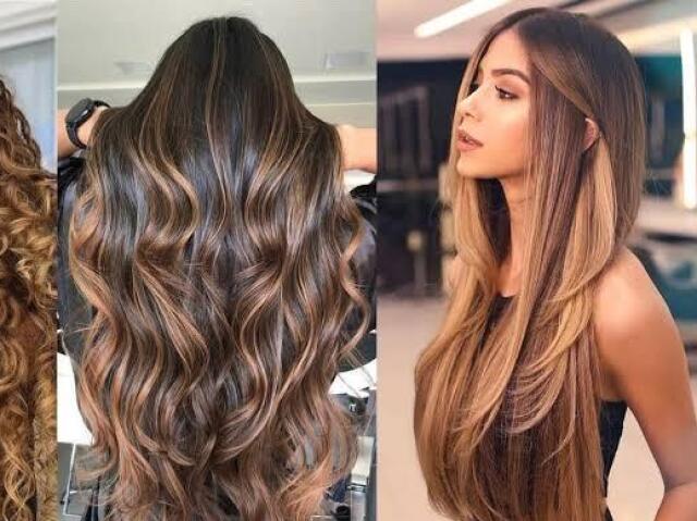 Cabelo longo e liso!