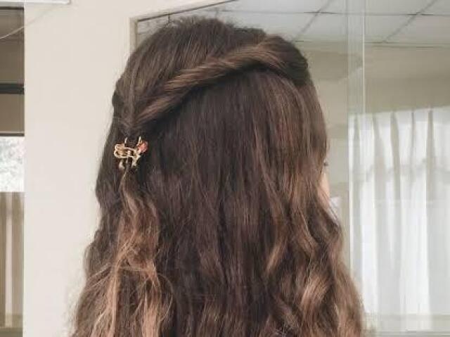 Cabelo ondulado!