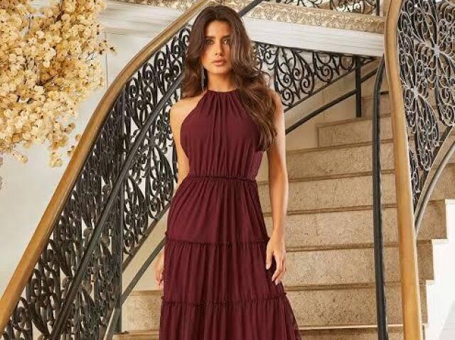 Vestido longo!