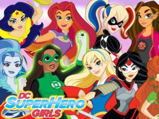 Dc superhero girls ... imagem cortada....