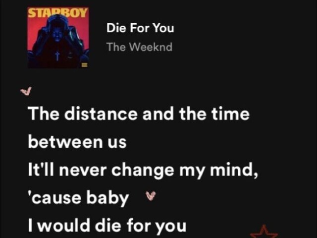 Die for you