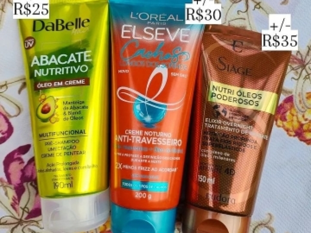 Itens para o cabelo