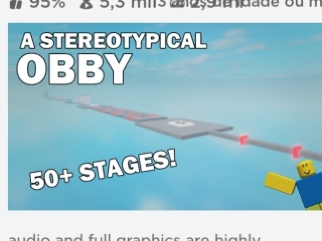 stereotypical obby