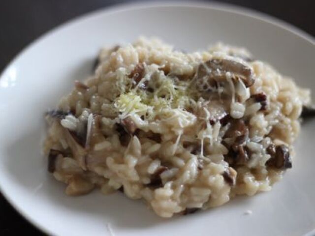 Risoto de Shitake