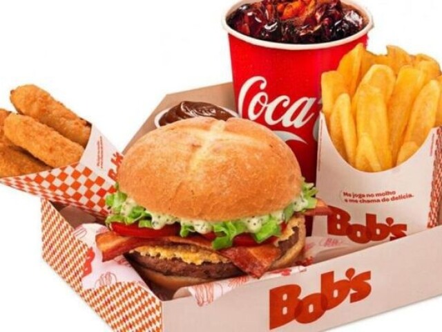 Sim! Eu quero um hambúrguer Bob's!