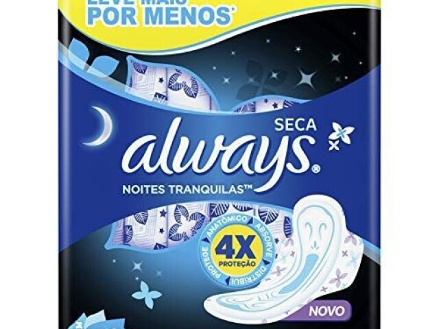 Absorvente Always noturno