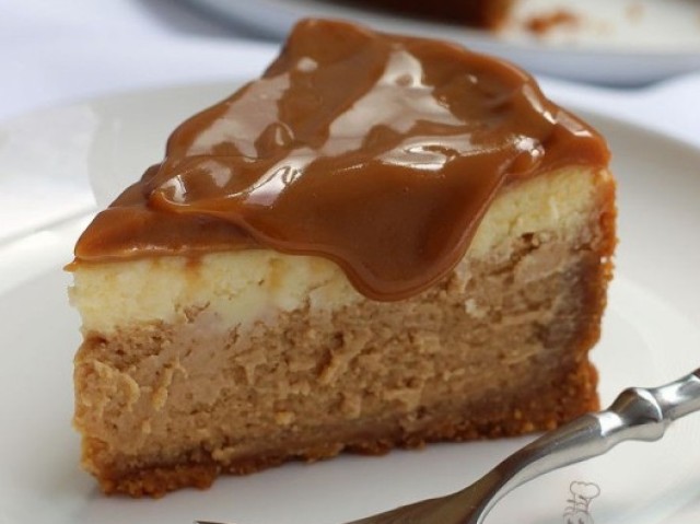 Cheesecake de doce de leite