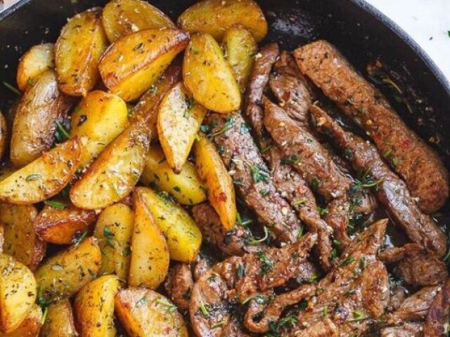 Carne com Batata