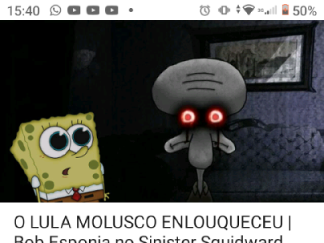 Persegue o Bob esponja