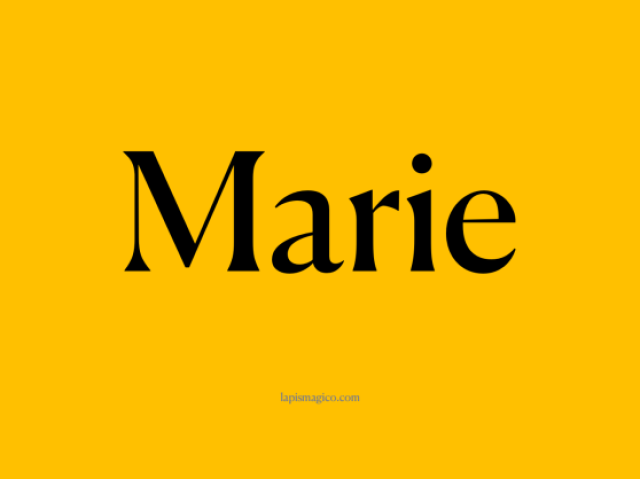 Marie. Fofo