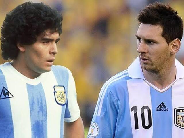 Messi e Maradona