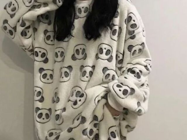 Pijama fofo de pandaa