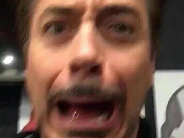 Tony Stark screaming Aaaaanz----