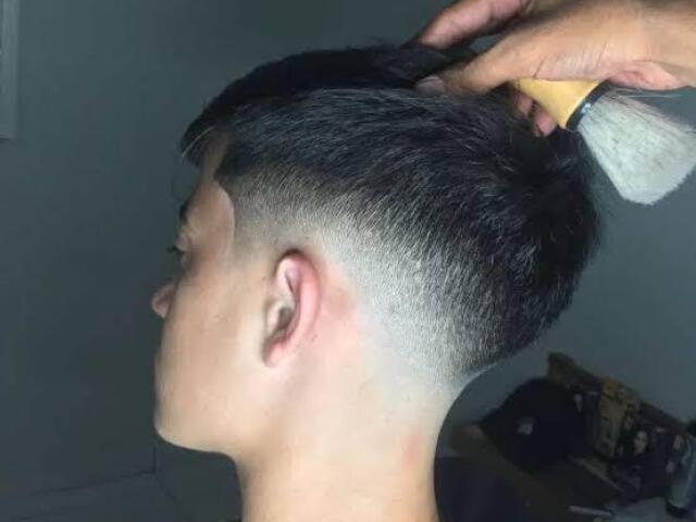 Low fade em V