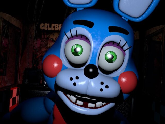 Toy bonnie, por não ter reconhecido o guarda noturno