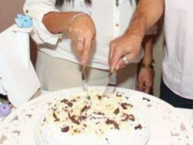 Cor de dentro do bolo