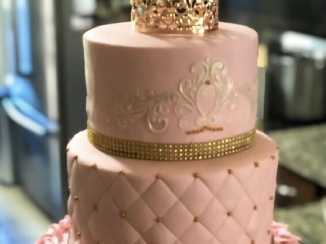 Bolo de princesa 😍