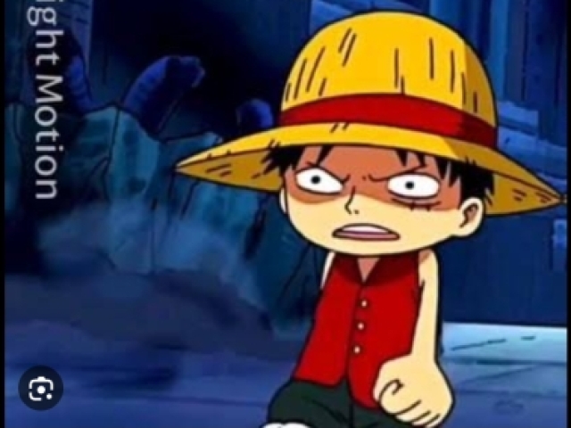 Luffy rebaixado